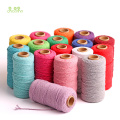 Chainho,100 Meter,Solid Color Full Cotton Rope,20 Colors Availabler,Diameter 2mm,Sewing Thread/DIY Hand Made,Packing Accessories