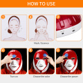 8 Color LED Face Mask Photon Light Acne Treatment Skin Hydrating Firming Lifting Beauty Device Anti Aging Wrinkles Instrument