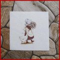 Material Knitted Apparel Dolls Print Fabric Sewing & Fabric Textile Tissu Cloth Patchwork Garden Girl Suede Fabric Other Fabric