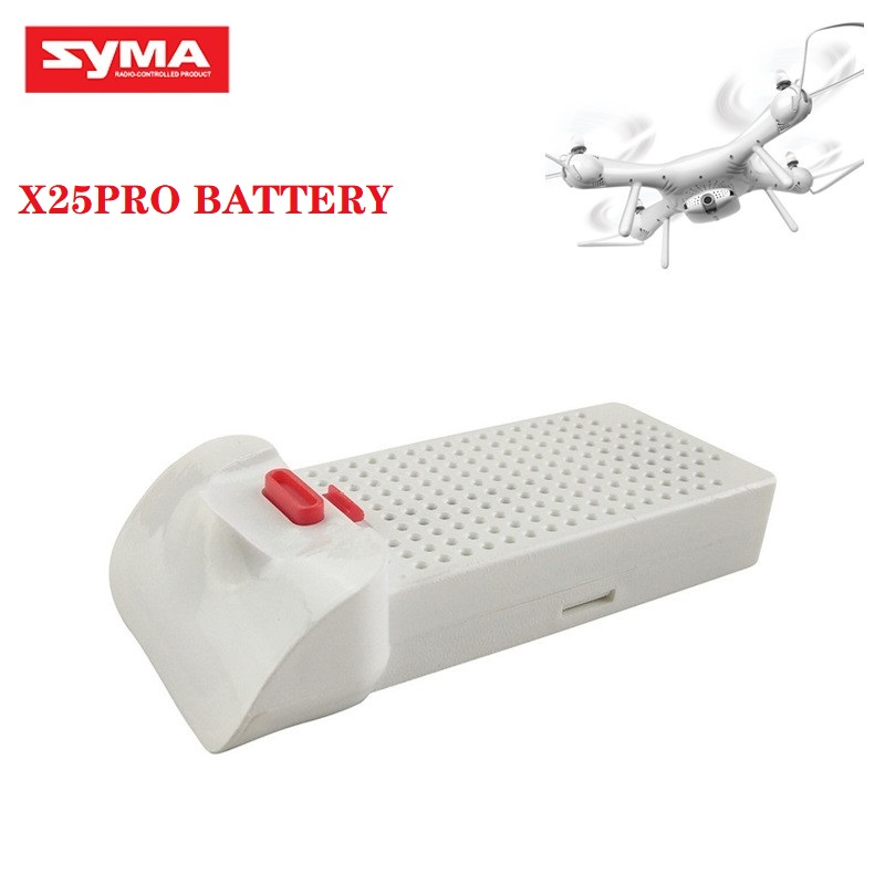 1/2/3/5/10Pcs/sets 7.4V 1000mAh Battery for SYMA X25PRO RC Drone Lipo Battery RC Quadcopter Spare Parts Accessories For x25 PRO