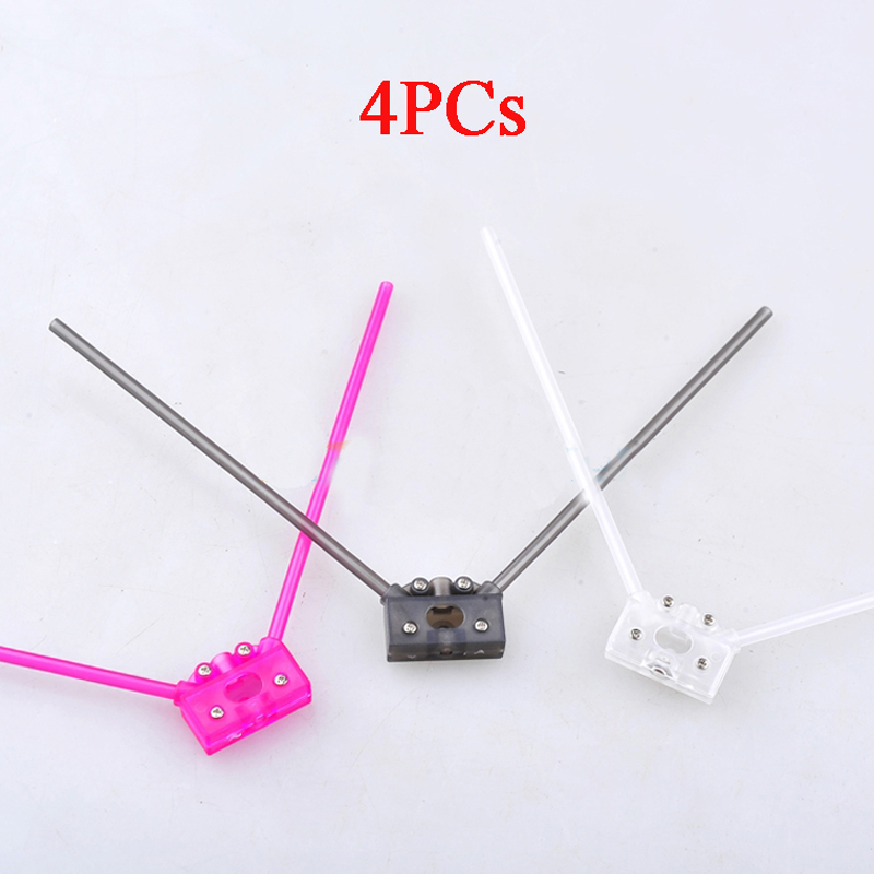 4PCs 2.4G Receiver Antenna Base Mounting Braket Seat Fixator Fixing Tube Pipe Holder Support Fr QAV FPV RC Drone