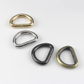 50pcs pack 17mm Metal Open-end D ring Buckle for Webbing Backpack Leather Craft Bag Strap Purse Pet Collar Parts Accessorie