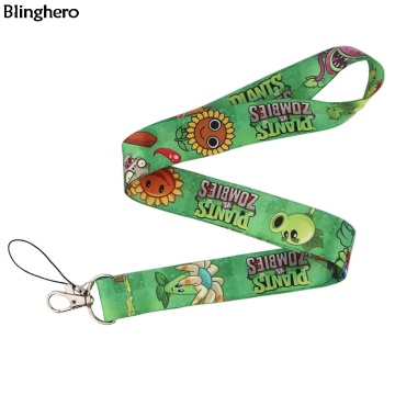 Blinghero Plants Lanyard For keys Funny Working Card Holder Neck Straps With Phone Hang Ropes Game Lover Gift BH0196