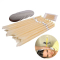 10X Premium Quality Ear Candling Blend Cone Unscented Beeswax Earwax Candles Burning Ear Caring Indiana Therapy