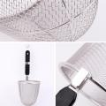 Stainless Steel Strainer Basket Wire Mesh Food Skimmer Colanders Strainers Kitchen Sieve for Pasta Dumpling Noodle Tools