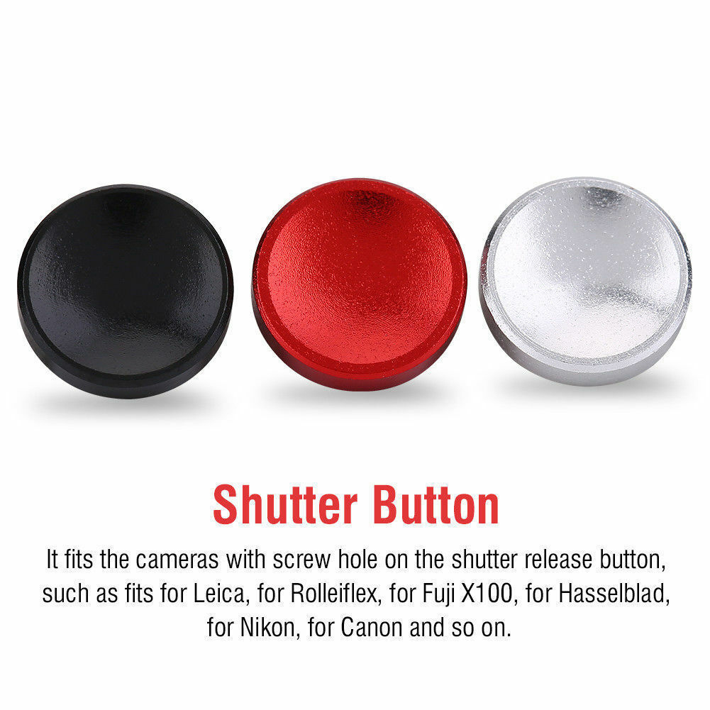 Smooth Equipment Shutter Button Easy Install Aluminium Alloy Professional Cameras Accessories Connecting Durable For Fuji X100T