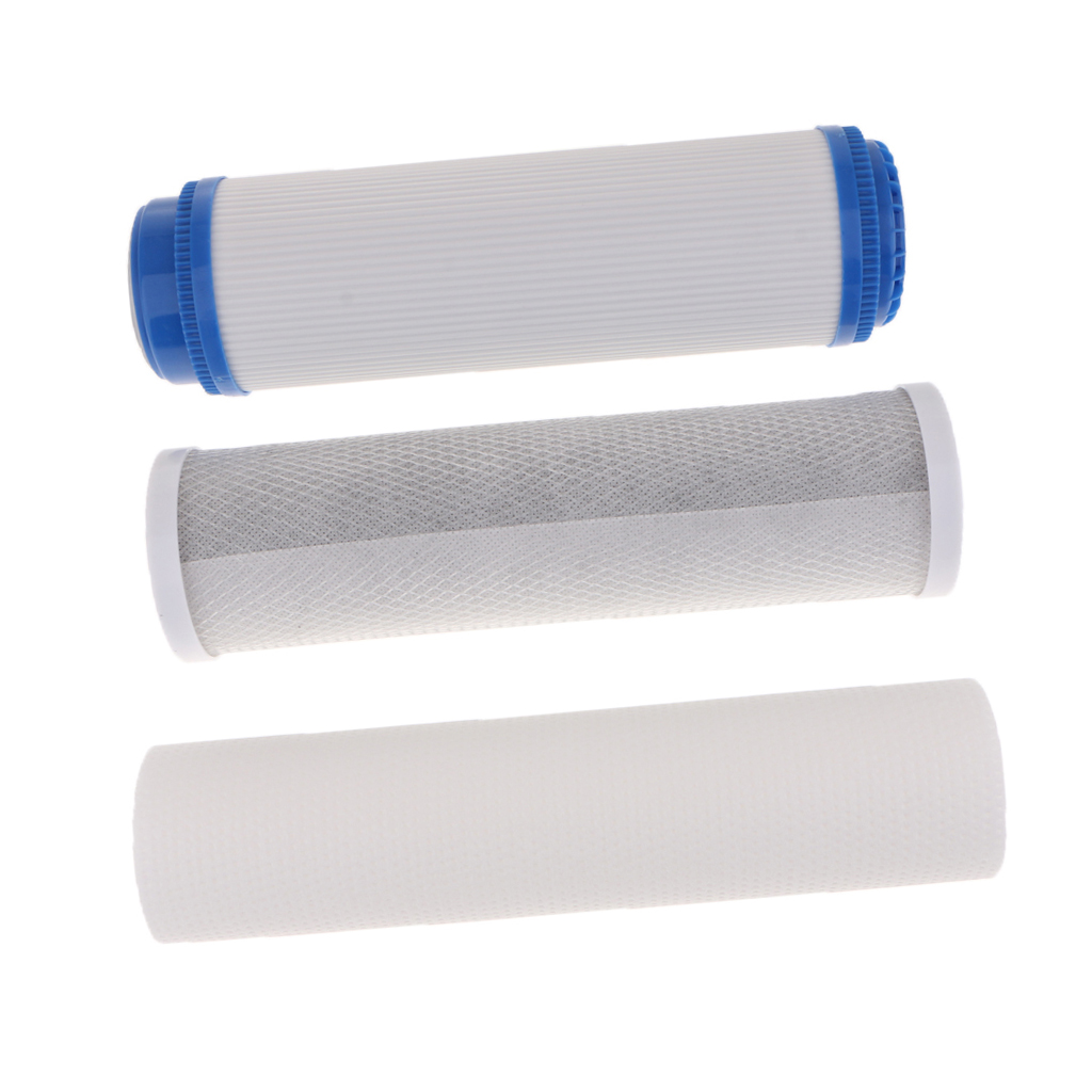 Water Systems Replacement Pre-Filter SET 3 Stage Whole House Water Filter PP Sediment Carbon Filter Cartridge Reverse Osmosis