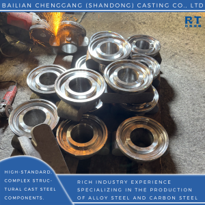Durable Cast Steel Shaft Cover for Heavy Equipment