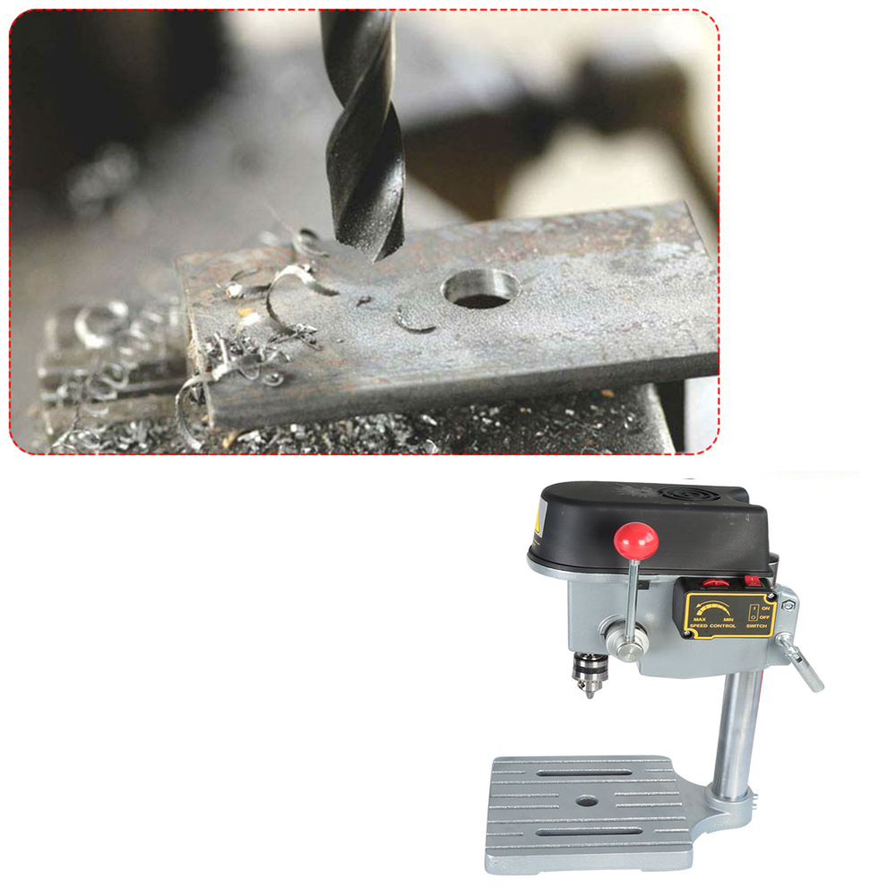 New 340W 220V 0.6mm - 6.5mm High-accuracy Mini Rotary Drill Press Bench Tools