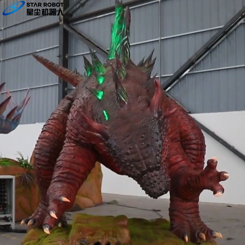 Interactive Animatronic Godzilla Model