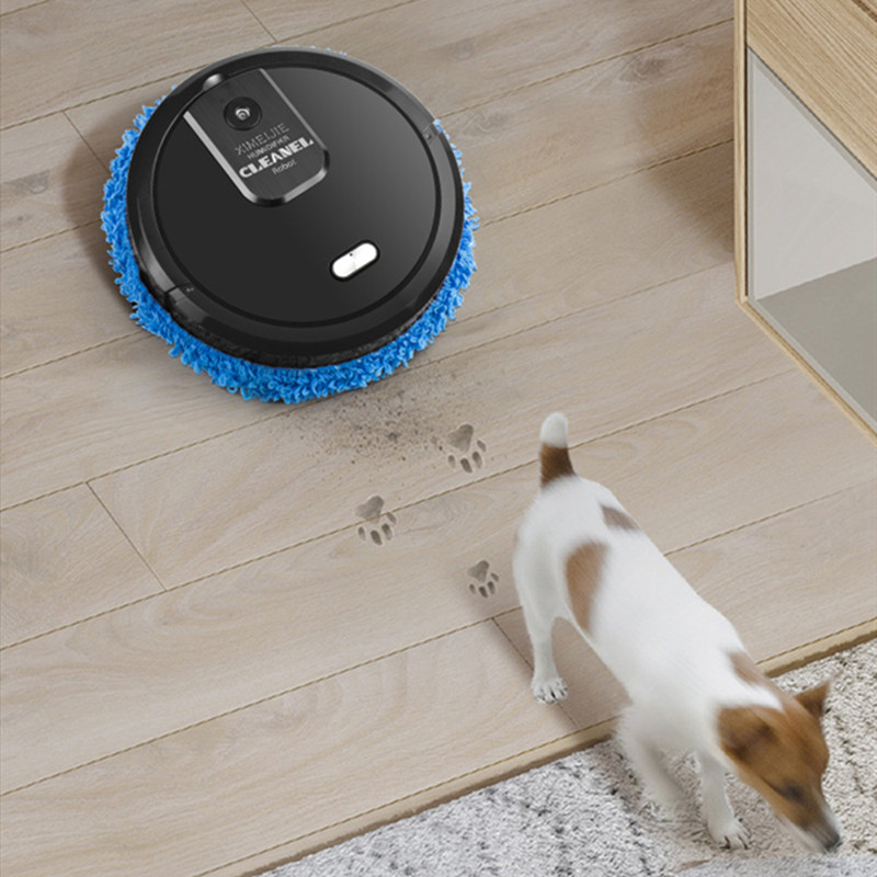 Household Wet and Dry Robot Vacuum Cleaner Multifunctional Humidifying Spray Low Noise Wireless Vacuum Cleaner Mop