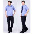 (1 set-shirt&pant&tie)Security guard security short-sleeved shirt suits summer wear hotel property security uniform full set