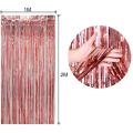 Rain Backdrop Foil Curtain Wedding Birthday Party Decor Party Supplies Photo Curtains Bachelorette Party Birthday Wall Decor