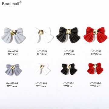 10pcs/lot, 3d Nail Art Acrylic Elegant Bowknots Nail Tips Decorations