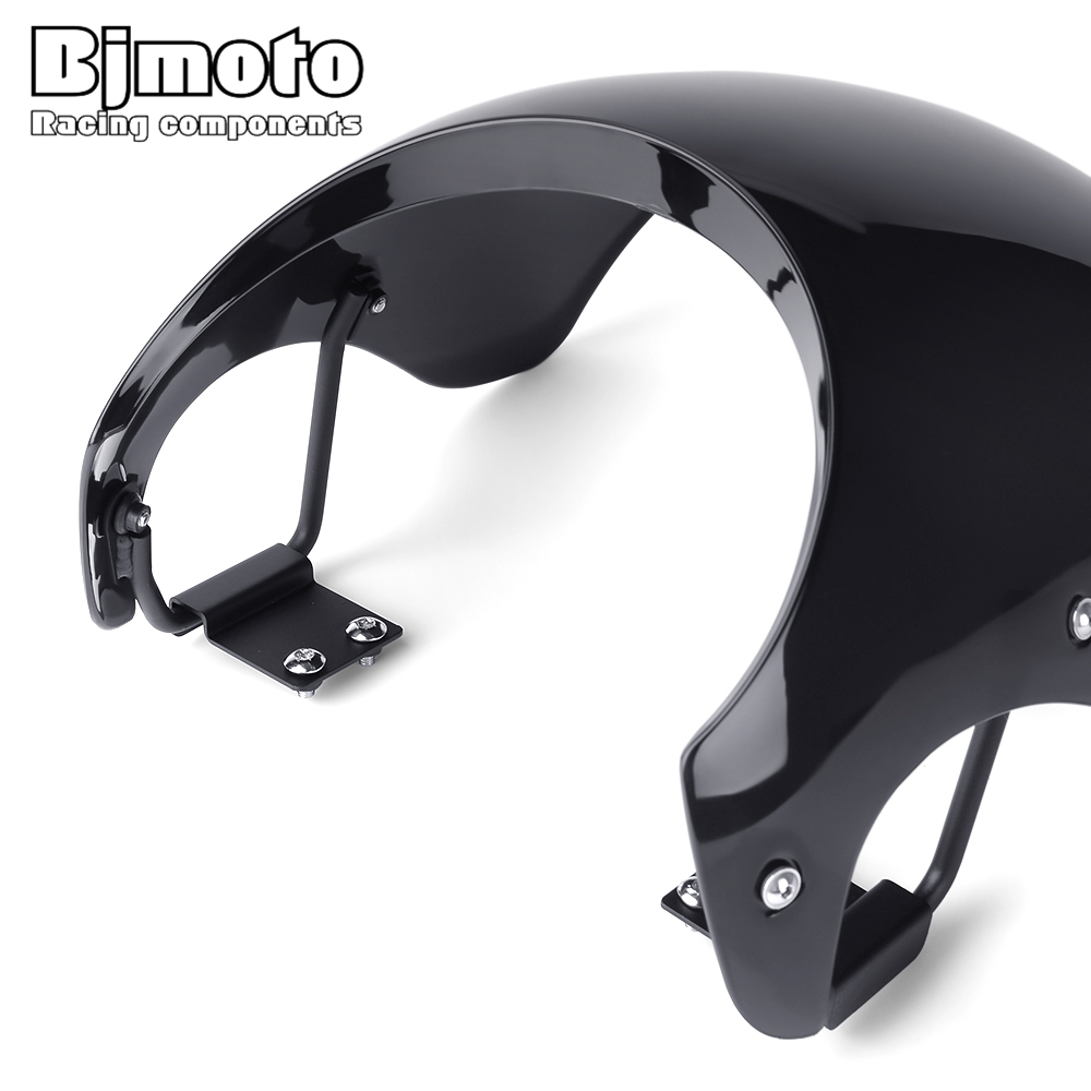 BJMOTO Motorcycle Windscreen For Kawasaki Z900RS 2018-2020 Windshield Wind Screen Shield with Mounting Holder Bracket