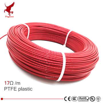 multipurpose 24k 17ohm PTFE carbon fiber heating cable 5V-220V floor heating high quality infrared heating wire warm floor