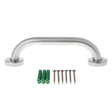 1 Set Stainless Steel Bathroom Shower Support Wall Grab Bar Safety Handle Towels Rail 20cm