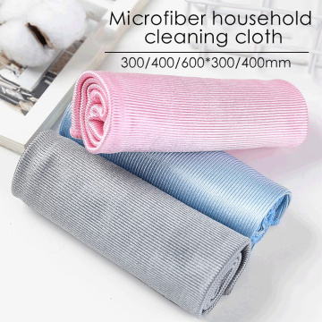 No Trace Absorbable Soft Microfiber No Lint Window Car Rag Cleaning Towel Kitchen Cleaning Cloth Wipe Glass Cloth Scouring Pad