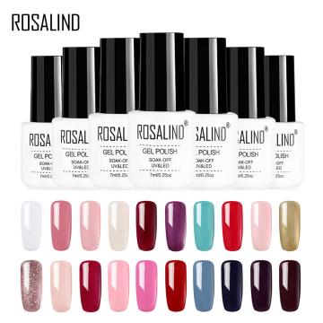 Rosalind Gel Nail Polish 7ml 1323-1864 Color Nail Polish Gel Long-lasting Semi Permanant UV LED Nail art Gel Varnish Polish