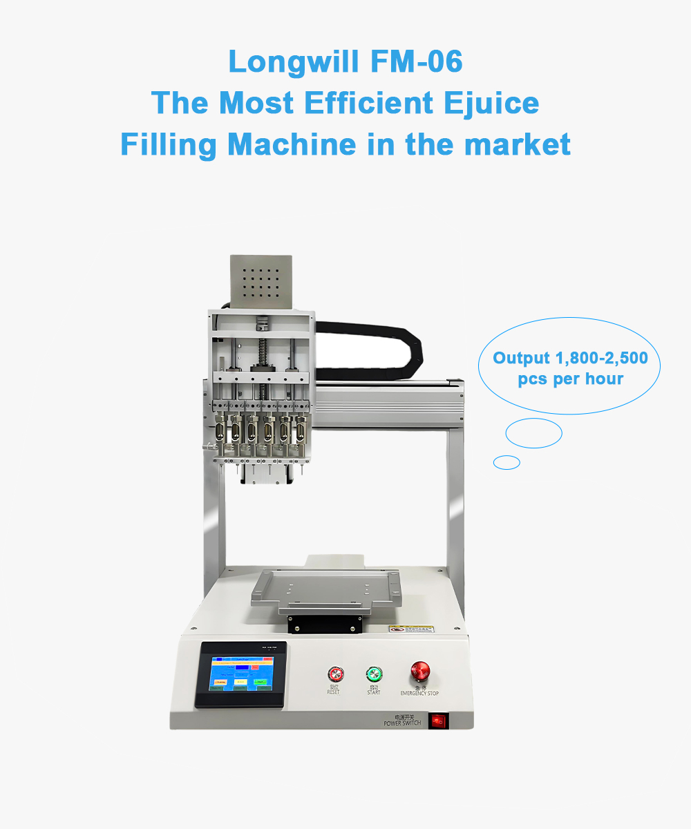 6 Heads Disposable vape filling machine