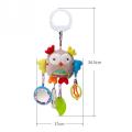 Baby Rattles Mobile Soft Baby Toys For Baby 0-12 Month Towel Bed Bell Cute Animal Cartoon Crib Newborn Stroller Montessori Toy