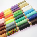 36pcs/set 50m 150D Woven 1mm Flat Wax Thread for DIY Leather Hand-Stitching Sewing Craft Leather DIY Material Sewing Thread Set