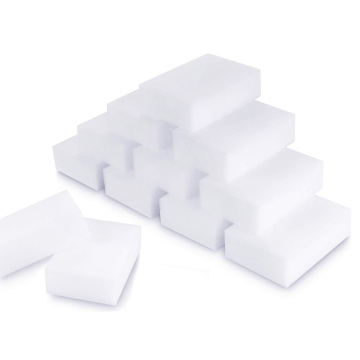 500 pcs lot White Magic Melamine Sponge 100*60*20mm Cleaning Eraser Multi-functional Sponge Without Packing Bag Household Cleani