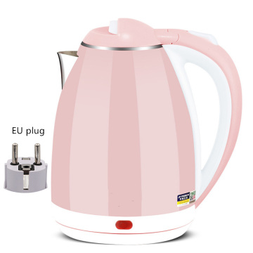 Kettle Electric Steel Cordless Portable 1500W-2000W Stainless Steel Heating Electric Water Boiler