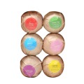 6pcs Bath Bomb Skin Whitening Bath Salt Moisturizing Bath Bombs Ball Natural Bubble Bath Bomb Set Bath Salt Ball Gift Set Spa