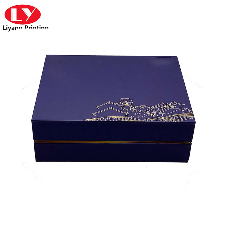Lid And Based Tea Bottle Packaging Box