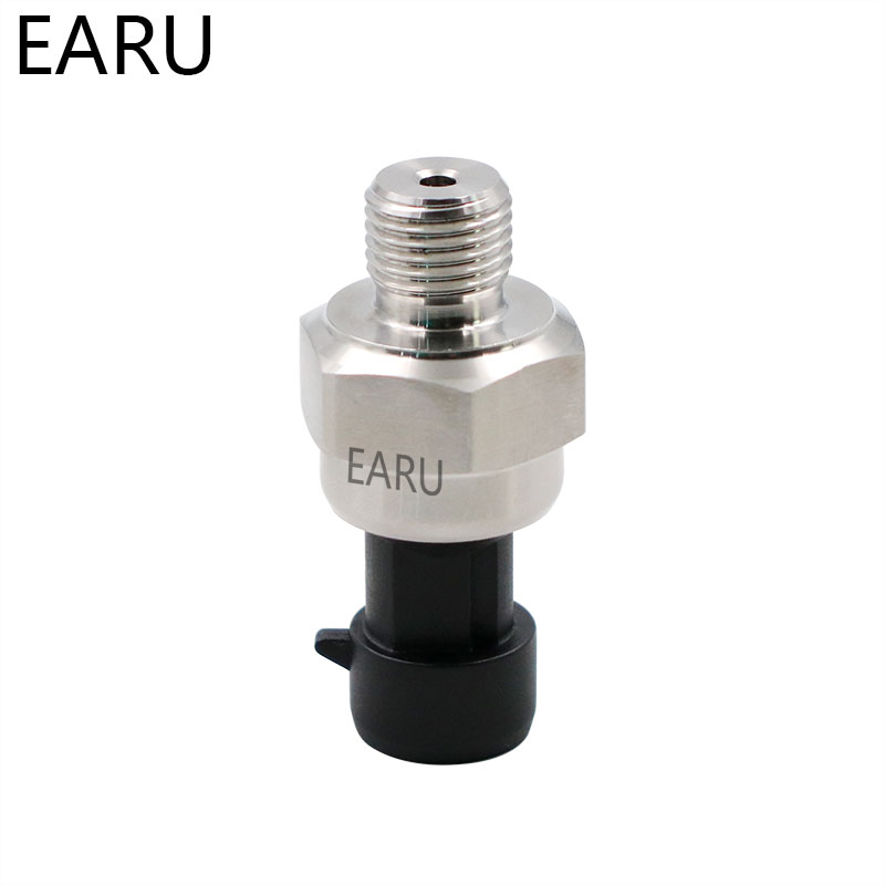 DC5V G1/4 Pressure Sensor Transmitter Pressure Transducer 1.2 MPa 174 PSI For Air Water Gas Oil Diesel Car Auto Stainless Steel