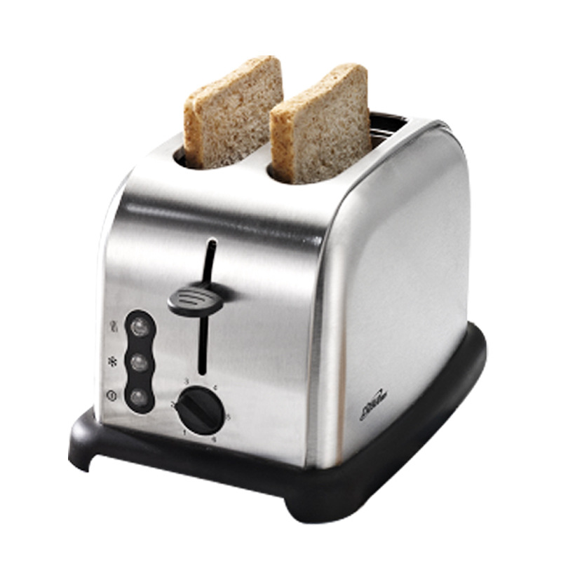 220V Toaster Automatic Baking Bread Maker Breakfast Machine of Bread 6 Levels of Tanning Removable Crumb Tray
