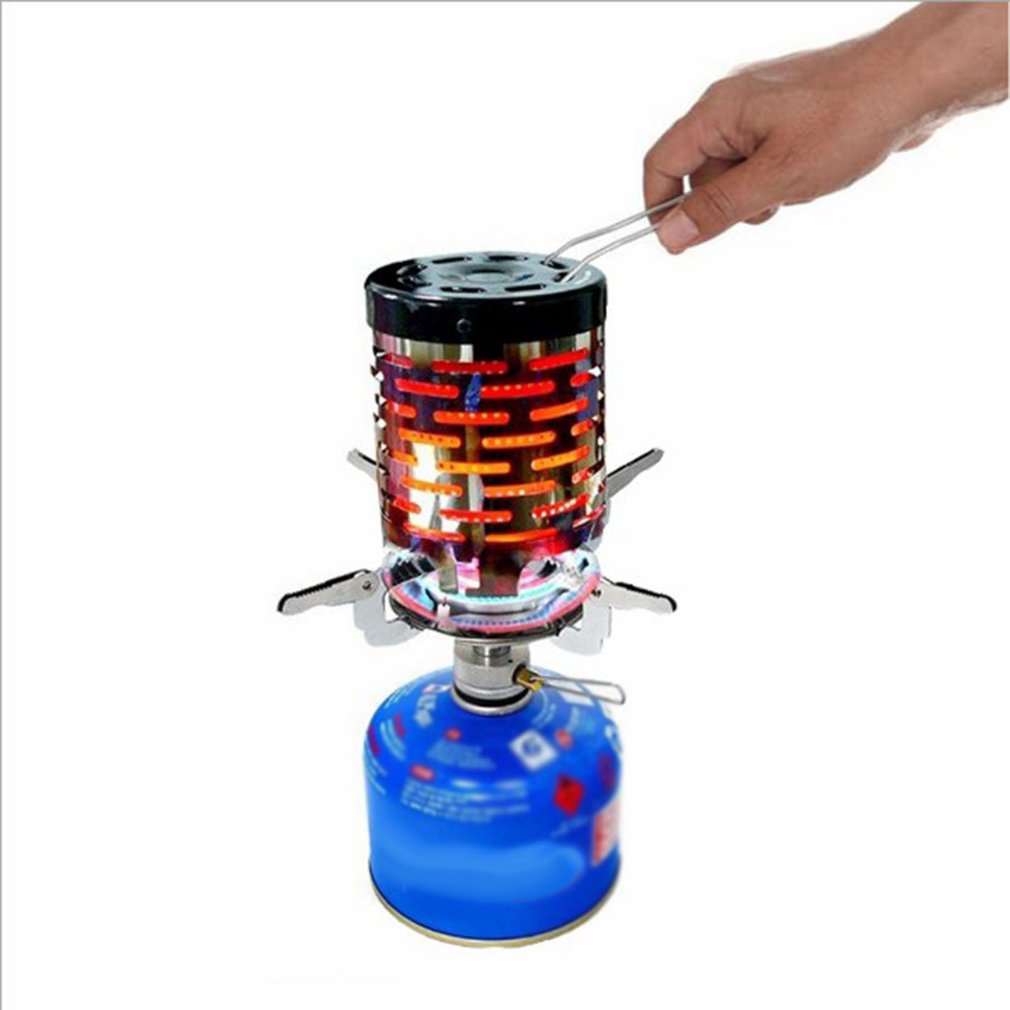 Camping Fishing Tent Heater Stainless Steel Camp Outdoor Tools Thermal Insulation Portable Heating Furnace
