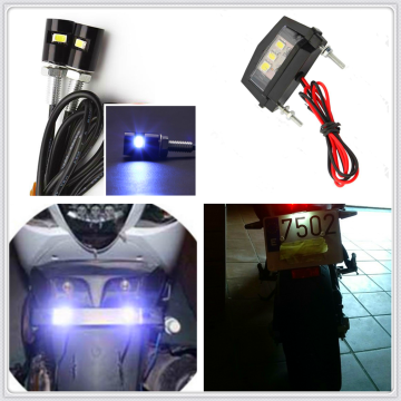 new Motorcycle lights Tail Rear LED License Plate Light Bulb for HONDA CBR1000RRFIREBLADE CBR1000RR FIREBLADE SP CBR600RR