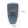 LCD Digital Backlight Mini Automobile Thickness Gauge Car Paint Coating Thickness Tester Measuring Gauge Meter RM660