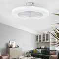 Modern Ceiling Fans With LED Lights dimming remote control ceiling fan lights Living room Bedroom 110V 220V enclosed ceiling fan