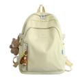 Girls School Backpacks Lightweight Travel Daypack for Teens College Middle School with Kawaii Pendant