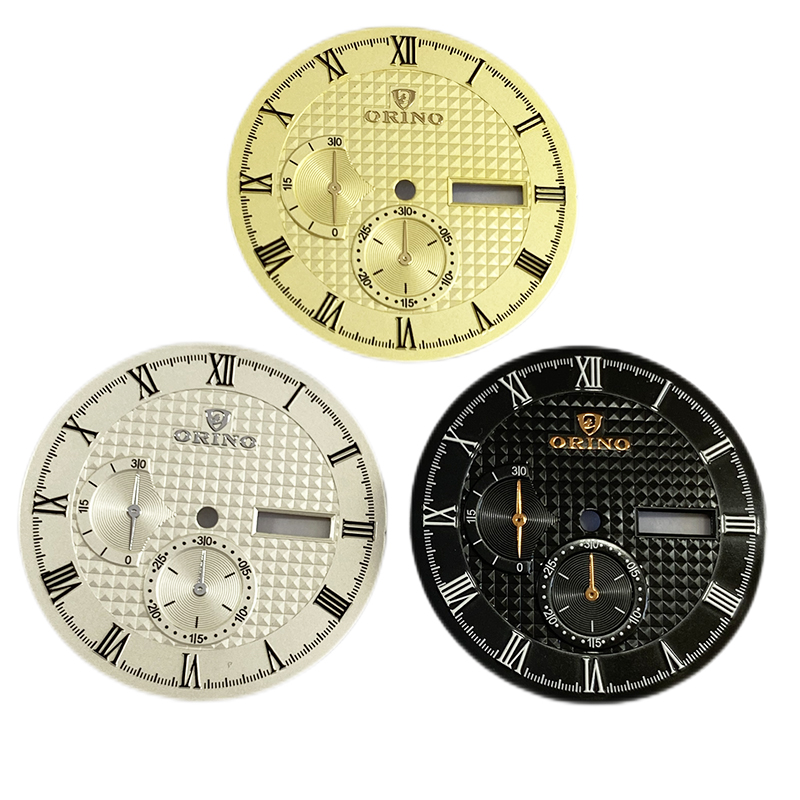 Roman index watch dial