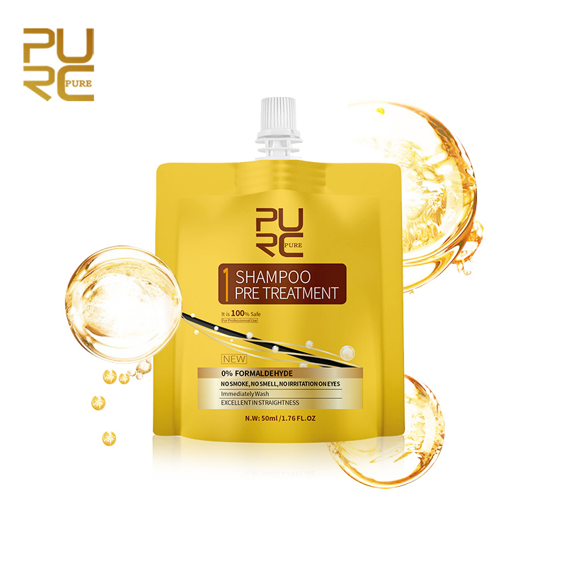 PURC Purifying Shampoo hair treatment repair and straighten damage hair deeply clear hair Purifying Shampoo