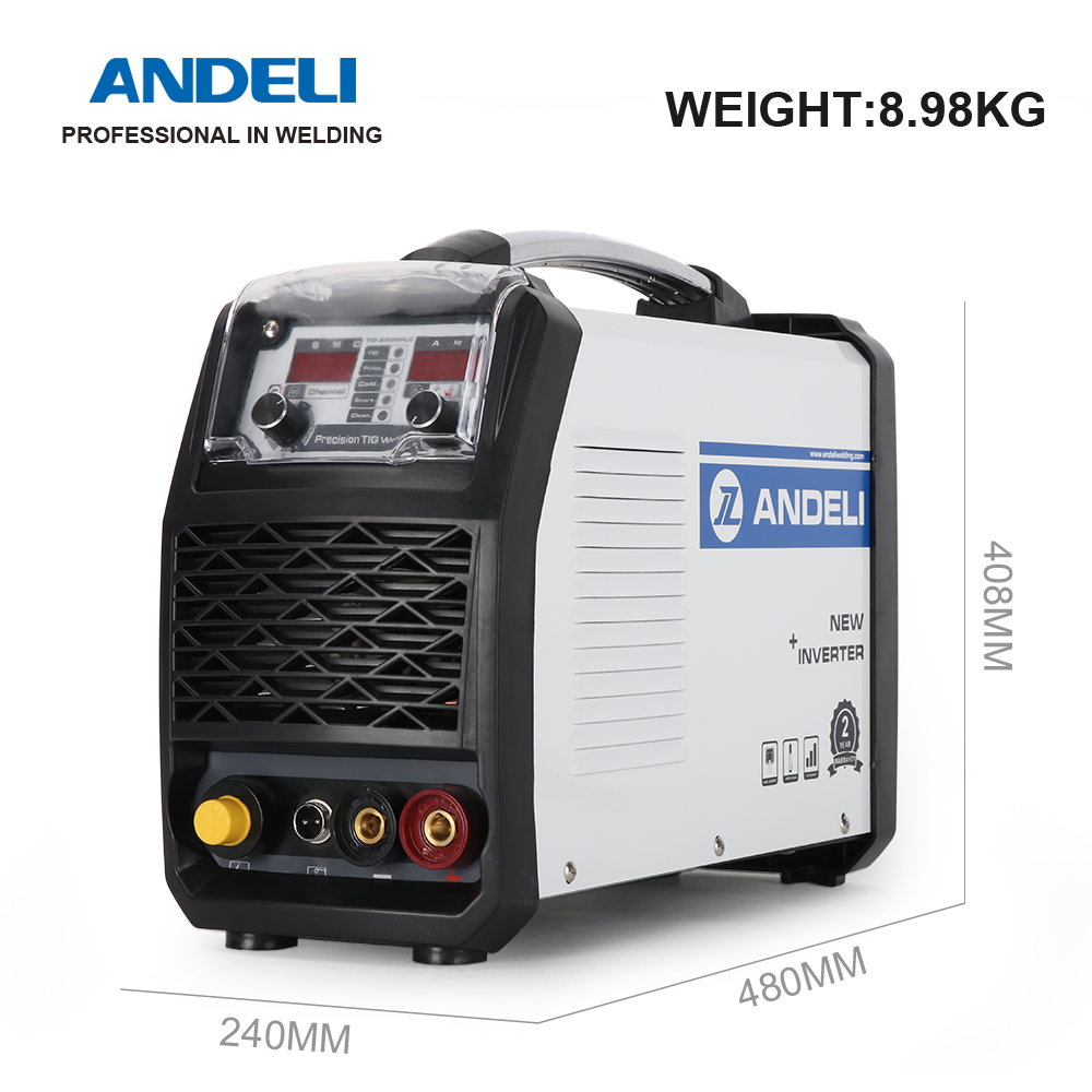 ANDELI TIG-250GPLC 110V and 220V Multifunctional Spot Welding Machine with Cold Welding Spot Welder