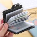 PU leather 24 men and women business card holder rabbit ear business card holder ID bag bank card holder gift card holder
