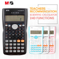 M&G 240 Functions Colorful Scientific Calculator 82MS Auto Power Off Financial Calculater science for office school students