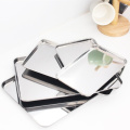 Cake Baking Pastry Storage Trays Stainless Steel Steamed Sausage Dish Rectangle Fruit Plate Restaurant Hotel Bread Loaf Pans