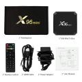 Best android tv box x96 mini iptv box Amlogic S905W 2G 16G x96mini smart ip tv Android 9.0 Europe set top box