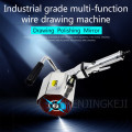 Portable Industrial Grade Pneumatic Multi-function Wire Drawing Machine Stainless Steel Polished Wire Drawing Wood Grain Drawing