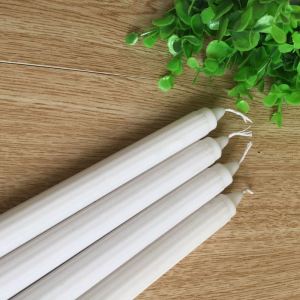 Cheap Price White Household Fluted Candles Velas