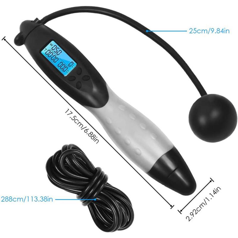 2020 New Digital Counting Speed Skipping Counter Adjustable Cordless And Corded Jumping Rope Multifunctional Skipping Rope