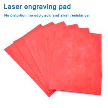 A4 Laser Rubber Sheet 2.3mm For Printing Engraving Sealer Stamp DIY Craft Cut By Laser Engraver To Make Stamp Rubber Plate