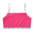 4Pc/lot Girls Comfortable Sports Training Bra Cotton Crop Top Kids Underwear 8-14years
