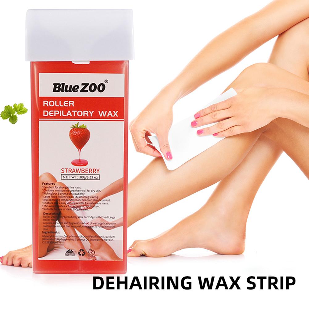 Hair Removal Wax Cream 100g Depilatory Wax Cartridge 12 Flavor Roll-On Hot Hair Removal For Women And Men Skin care